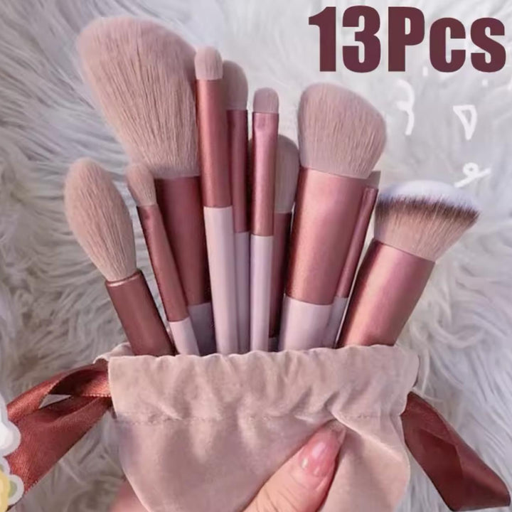 Brochas de maquillaje x13 unidades