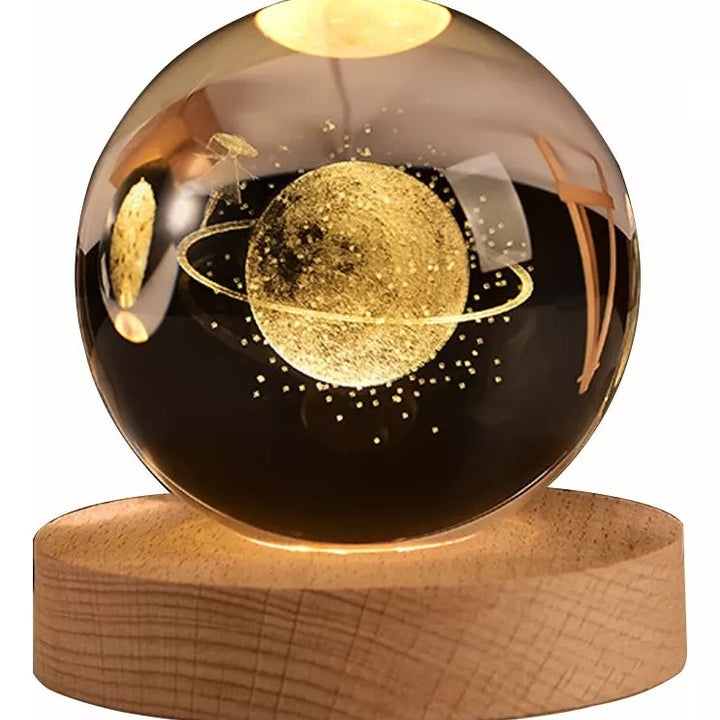 Bola De Cristal Luz De Noche