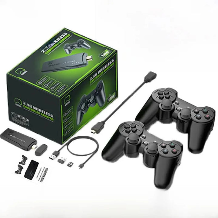 MINI CONSOLA 4K  CONTROLES INALAMBRICOS